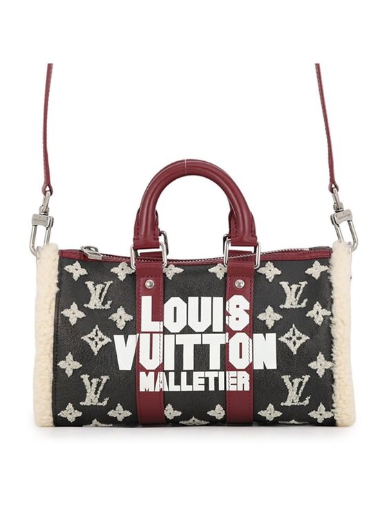 Louis Vuitton Handbags - Louis Vuitton Handbag Monogram Shearling Keepall Bandouliere 25 2-Way